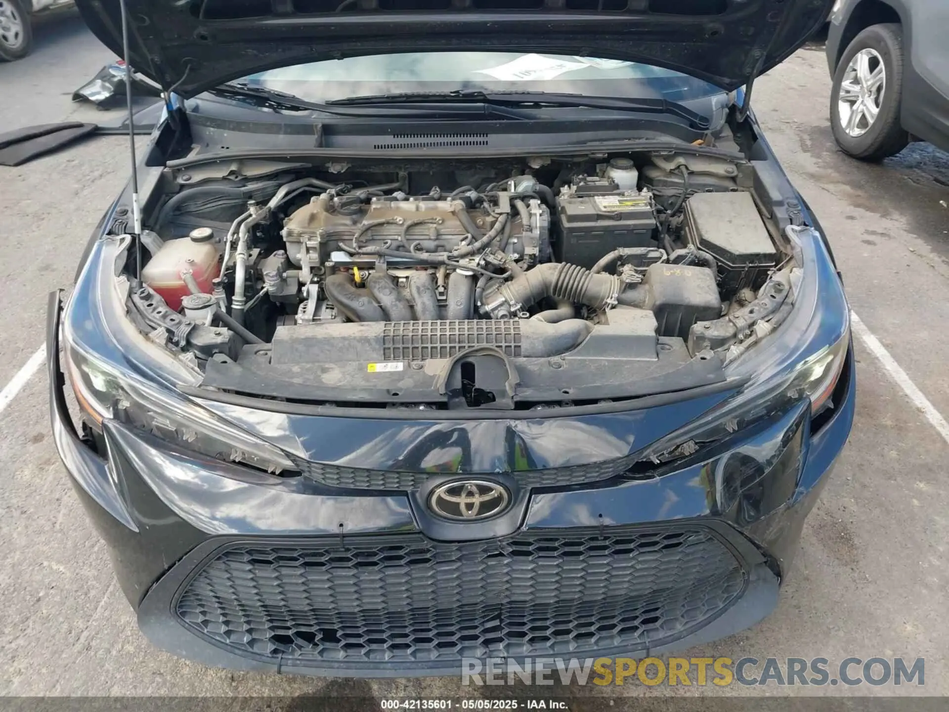 10 Photograph of a damaged car 5YFEPMAE2MP179785 TOYOTA COROLLA 2021