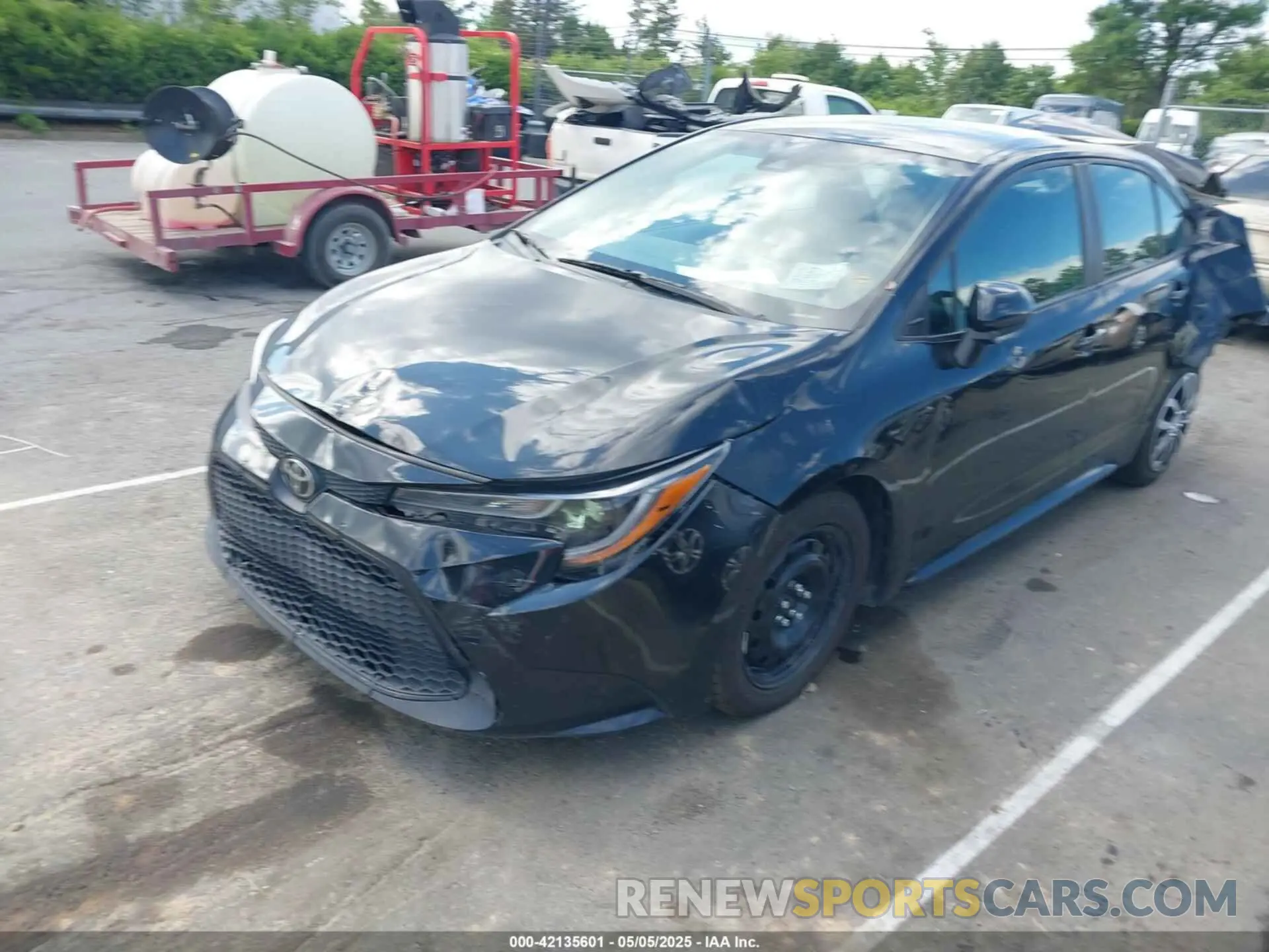 2 Photograph of a damaged car 5YFEPMAE2MP179785 TOYOTA COROLLA 2021