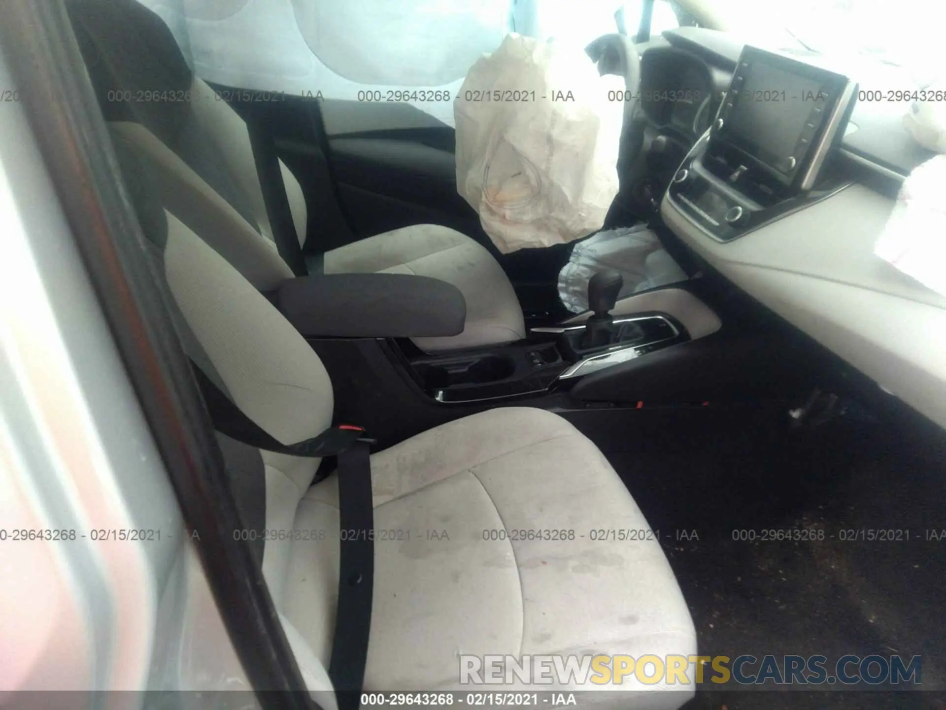 5 Photograph of a damaged car 5YFEPMAE2MP181777 TOYOTA COROLLA 2021