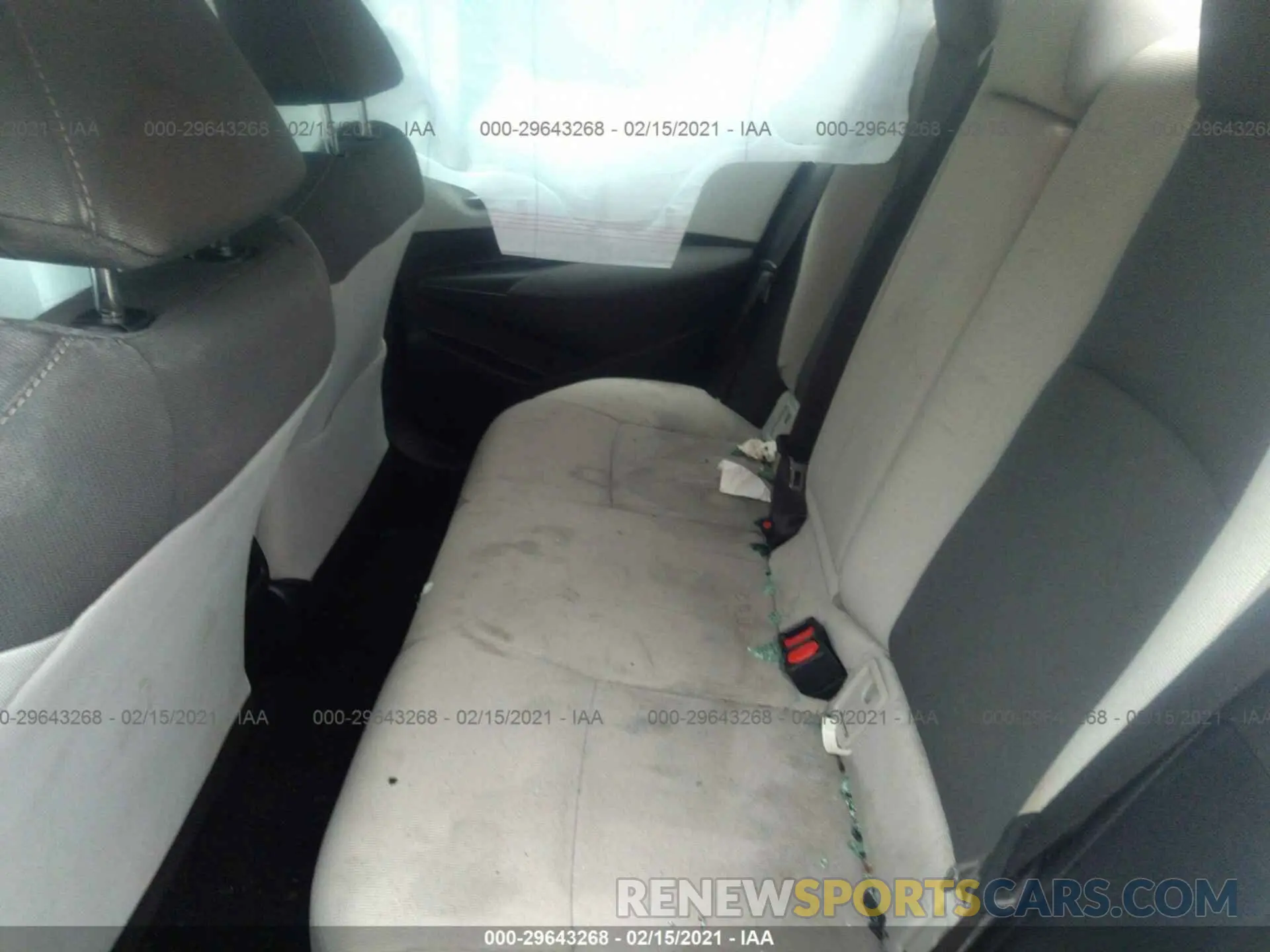8 Photograph of a damaged car 5YFEPMAE2MP181777 TOYOTA COROLLA 2021