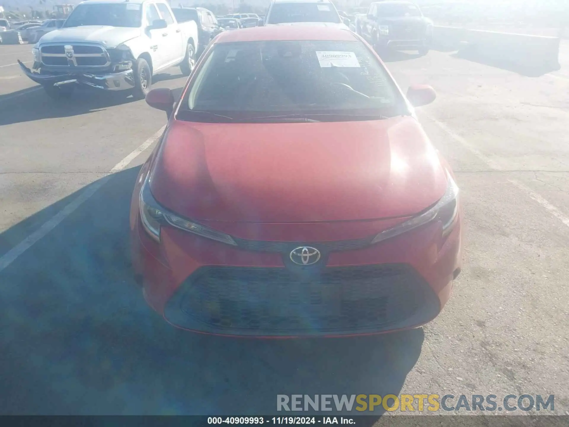 12 Photograph of a damaged car 5YFEPMAE2MP185019 TOYOTA COROLLA 2021