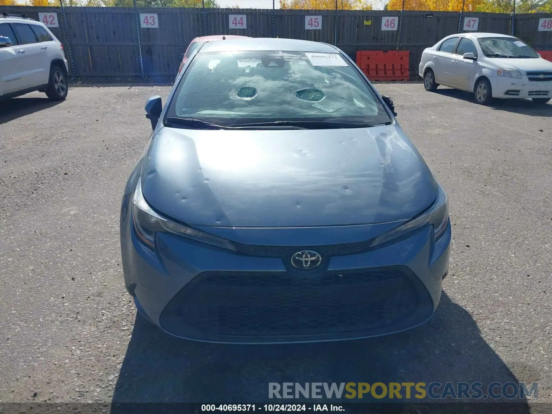 12 Photograph of a damaged car 5YFEPMAE2MP186283 TOYOTA COROLLA 2021