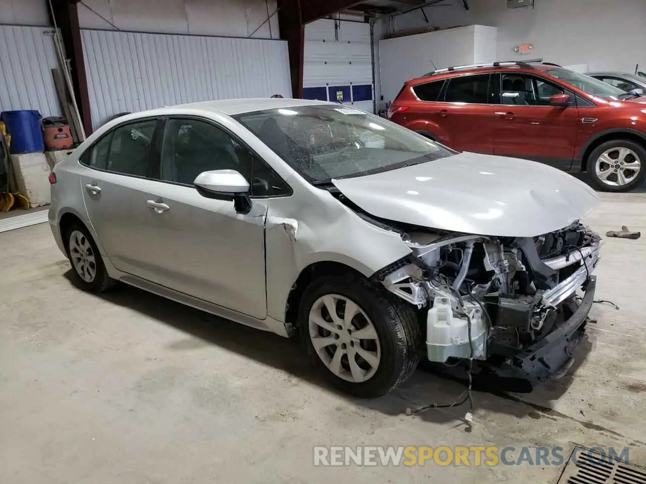 4 Photograph of a damaged car 5YFEPMAE2MP188003 TOYOTA COROLLA 2021