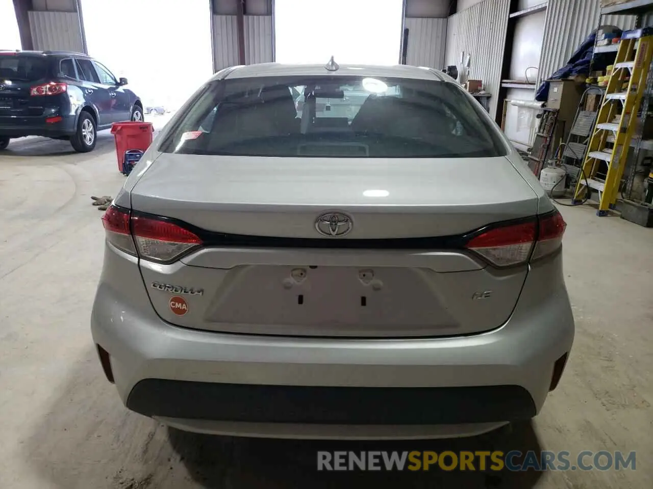 6 Photograph of a damaged car 5YFEPMAE2MP188003 TOYOTA COROLLA 2021