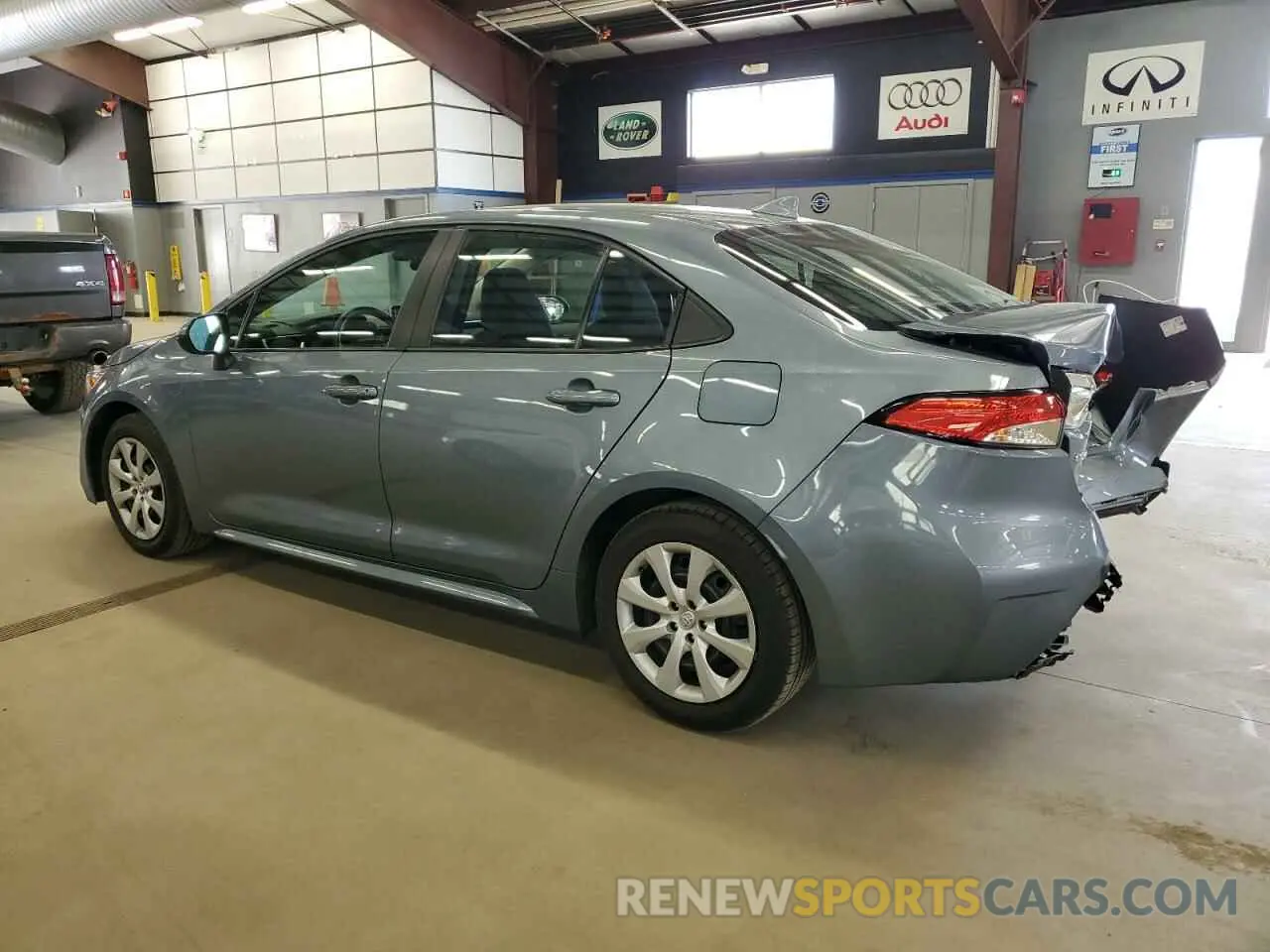 2 Photograph of a damaged car 5YFEPMAE2MP188728 TOYOTA COROLLA 2021
