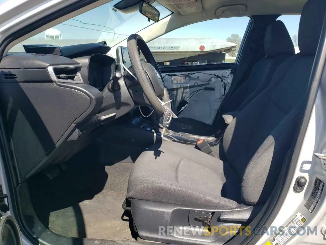 7 Photograph of a damaged car 5YFEPMAE2MP192780 TOYOTA COROLLA 2021