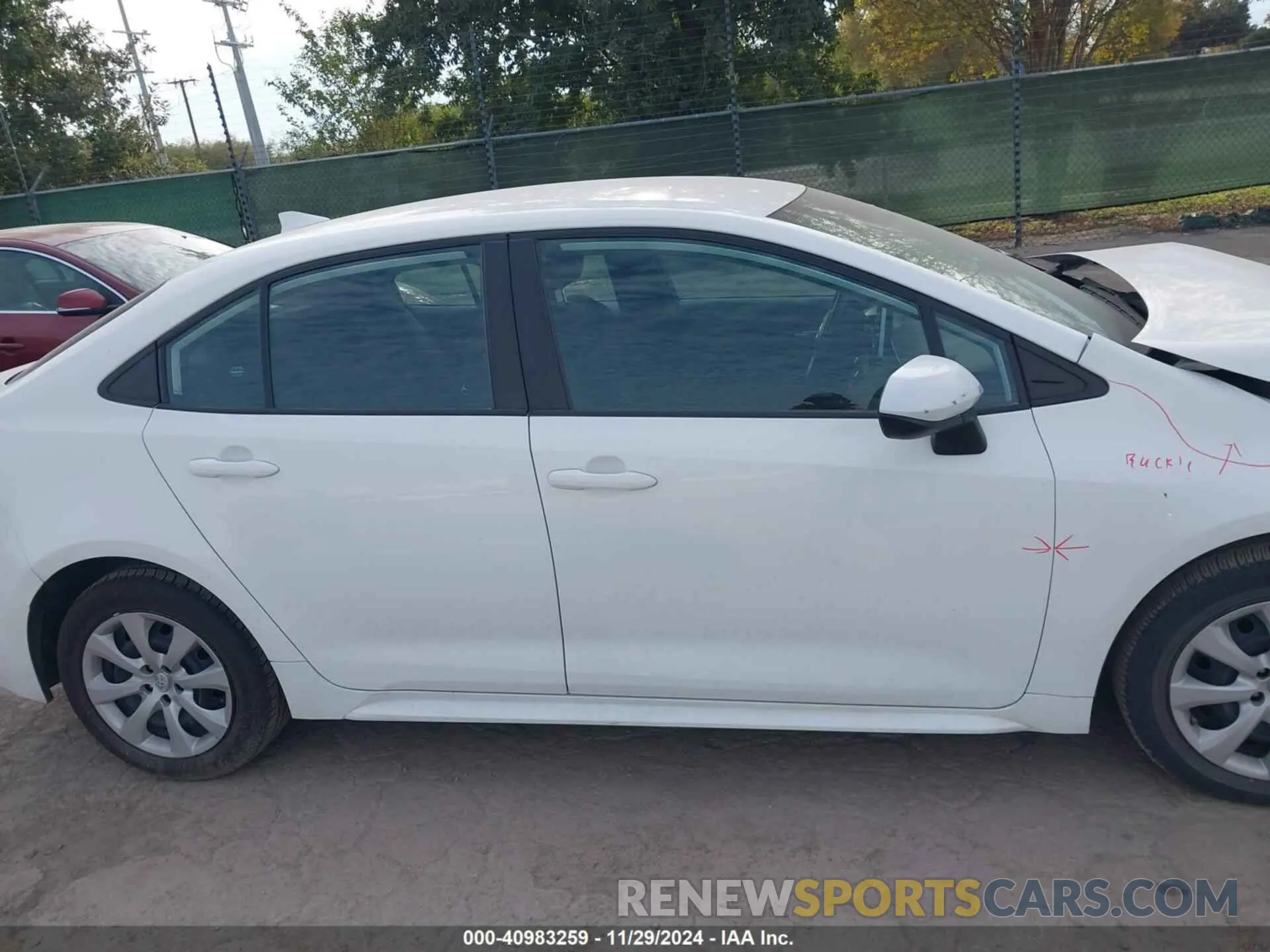 13 Photograph of a damaged car 5YFEPMAE2MP193900 TOYOTA COROLLA 2021
