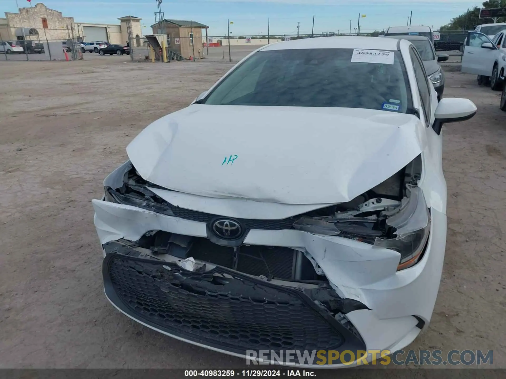 6 Photograph of a damaged car 5YFEPMAE2MP193900 TOYOTA COROLLA 2021