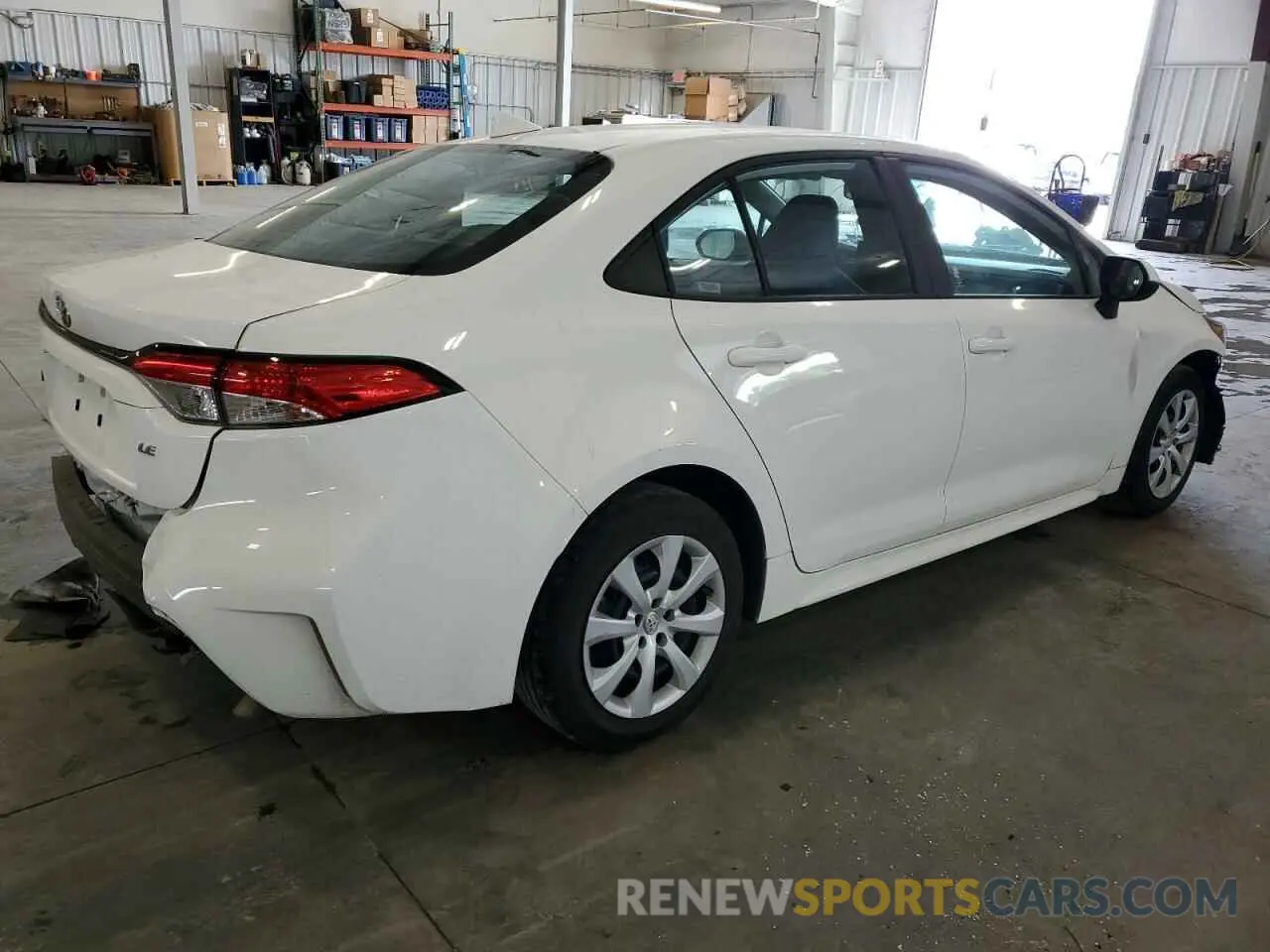 3 Photograph of a damaged car 5YFEPMAE2MP204863 TOYOTA COROLLA 2021