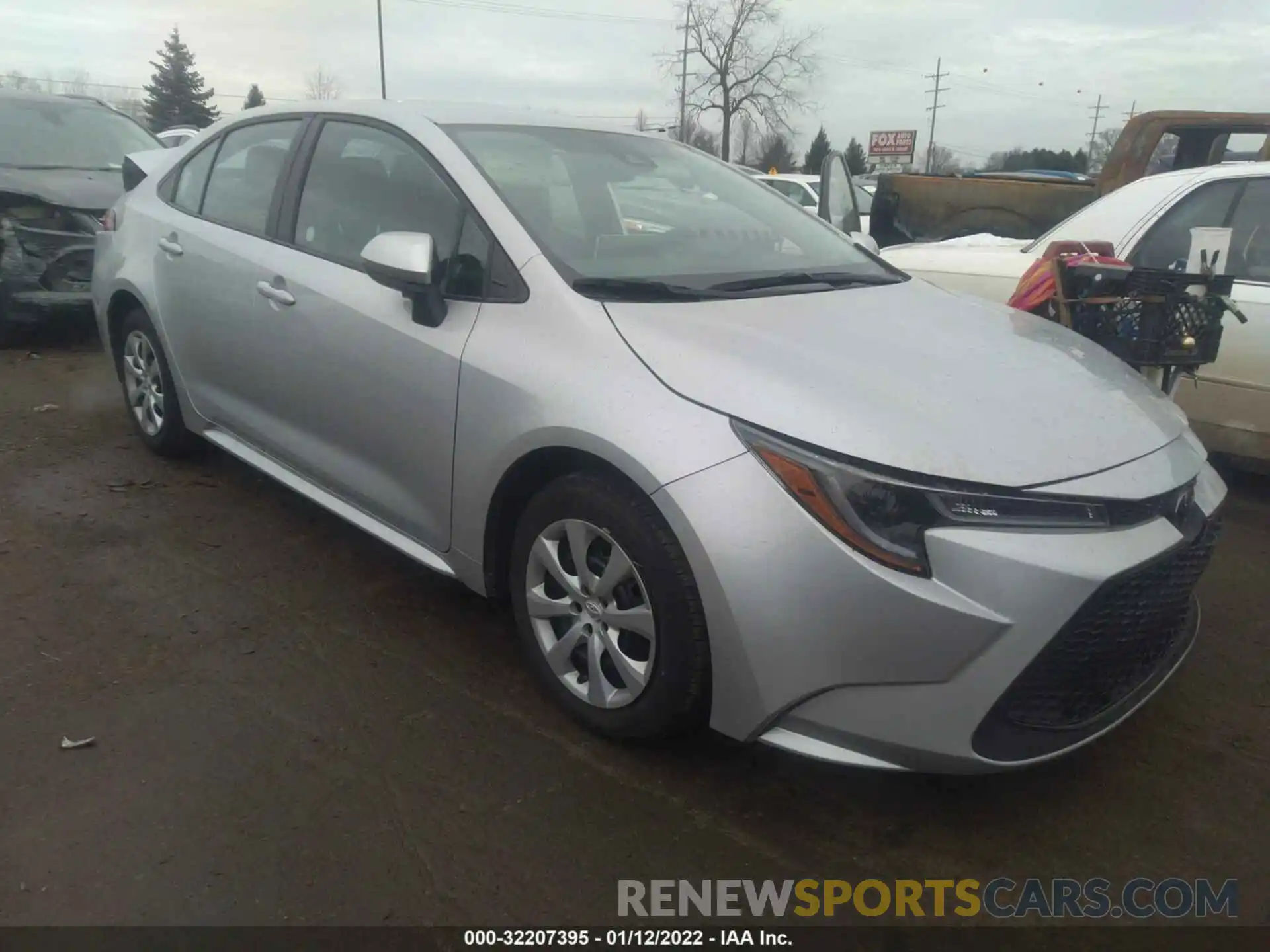 1 Photograph of a damaged car 5YFEPMAE2MP207939 TOYOTA COROLLA 2021