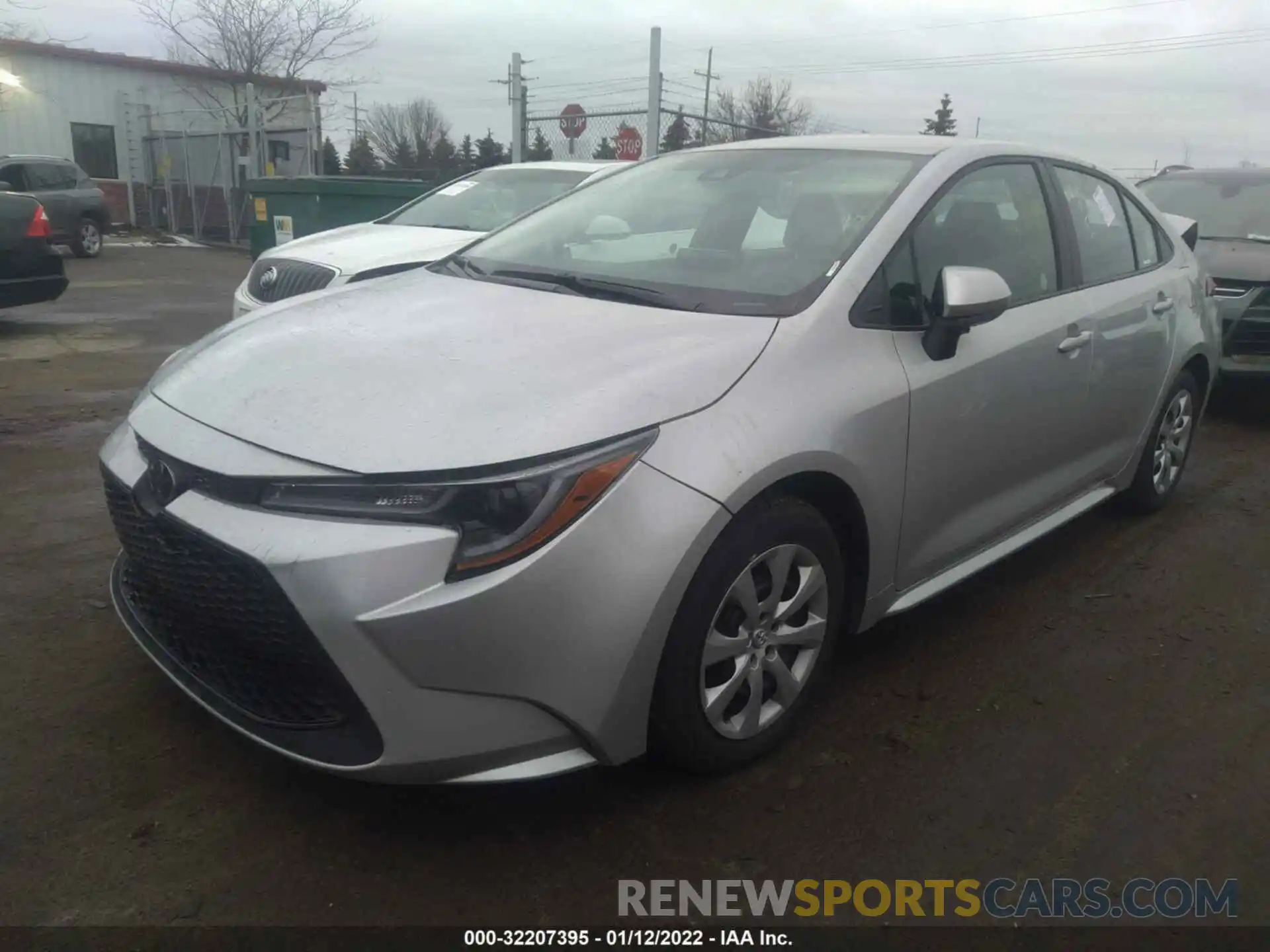 2 Photograph of a damaged car 5YFEPMAE2MP207939 TOYOTA COROLLA 2021