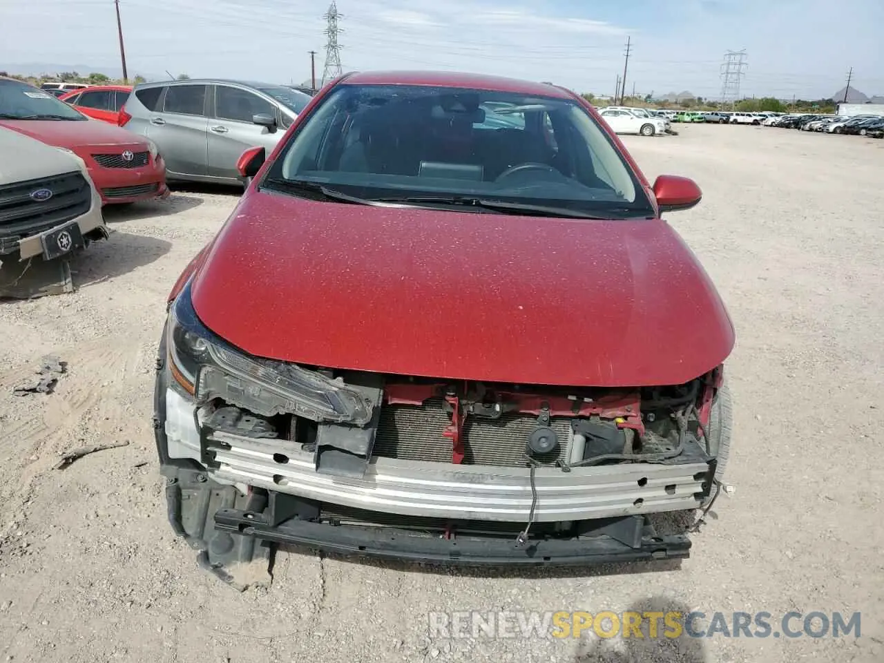 5 Photograph of a damaged car 5YFEPMAE2MP219217 TOYOTA COROLLA 2021