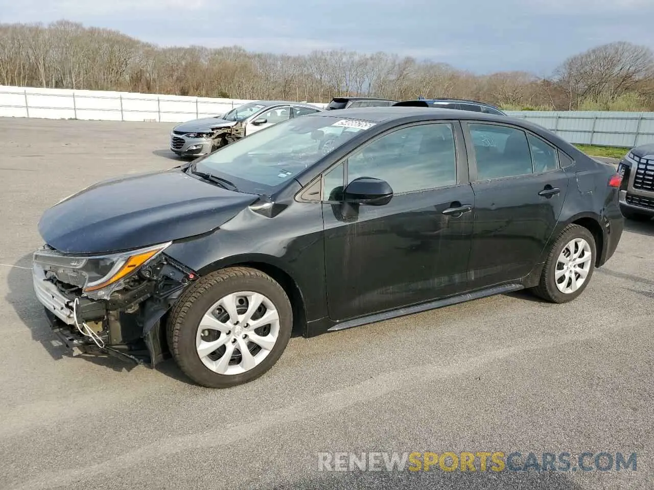 1 Photograph of a damaged car 5YFEPMAE2MP220786 TOYOTA COROLLA 2021