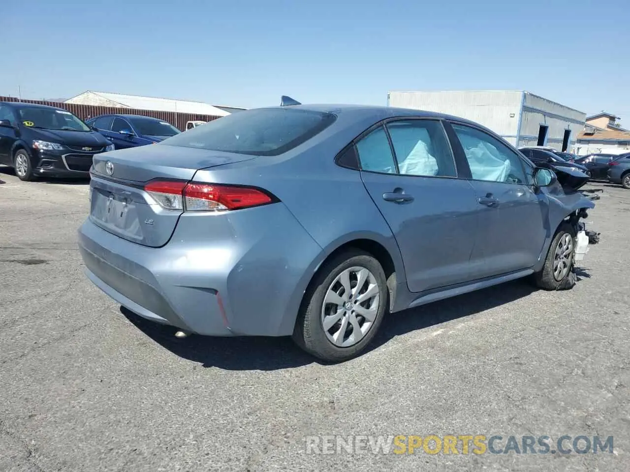 3 Photograph of a damaged car 5YFEPMAE2MP221744 TOYOTA COROLLA 2021