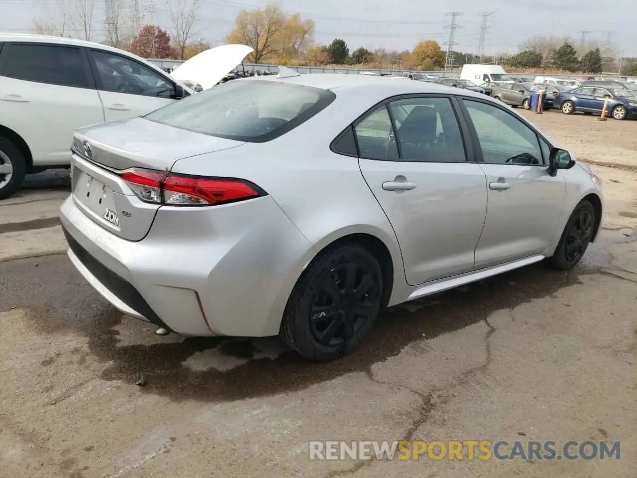 3 Photograph of a damaged car 5YFEPMAE2MP230606 TOYOTA COROLLA 2021
