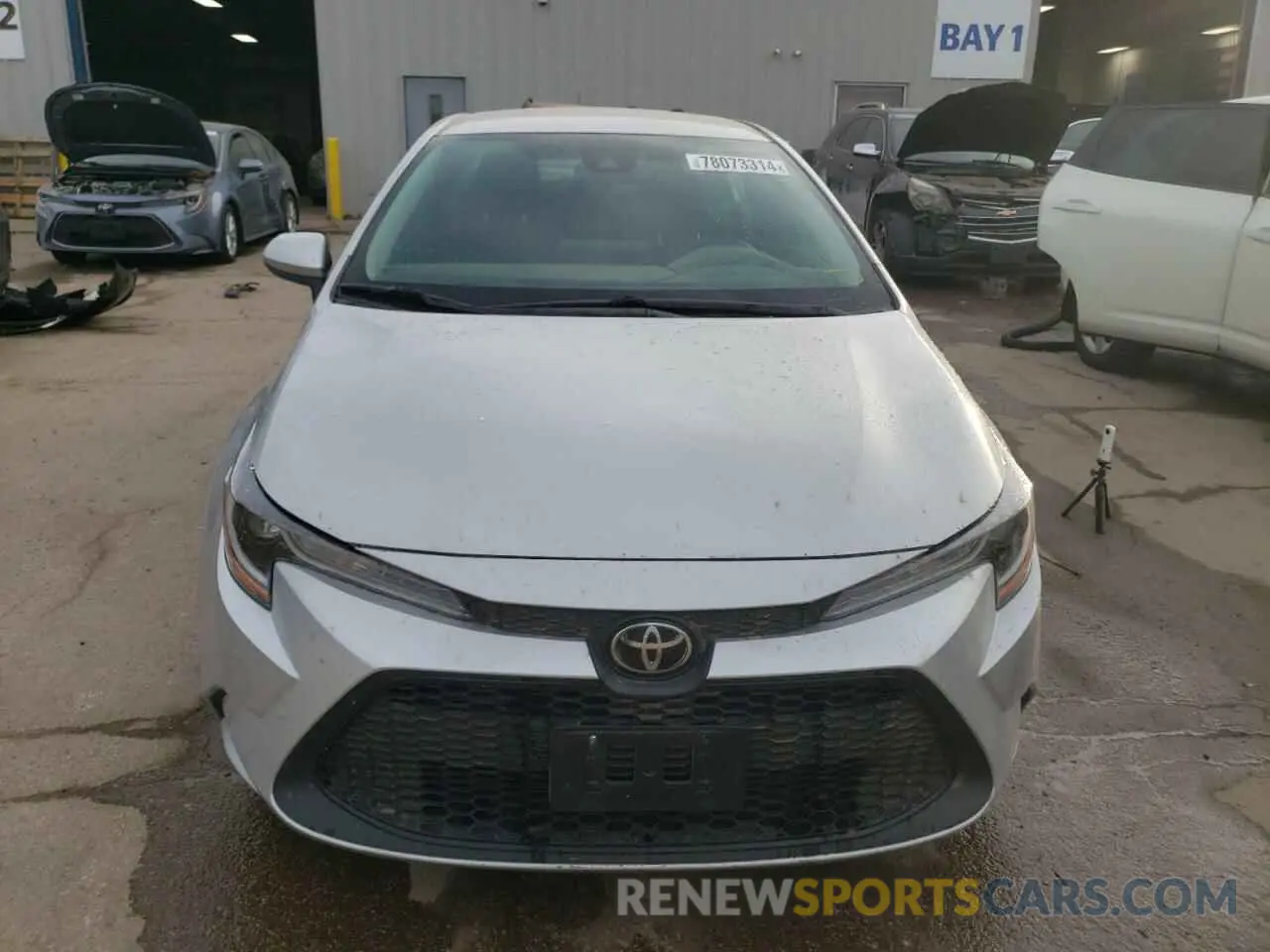 5 Photograph of a damaged car 5YFEPMAE2MP230606 TOYOTA COROLLA 2021