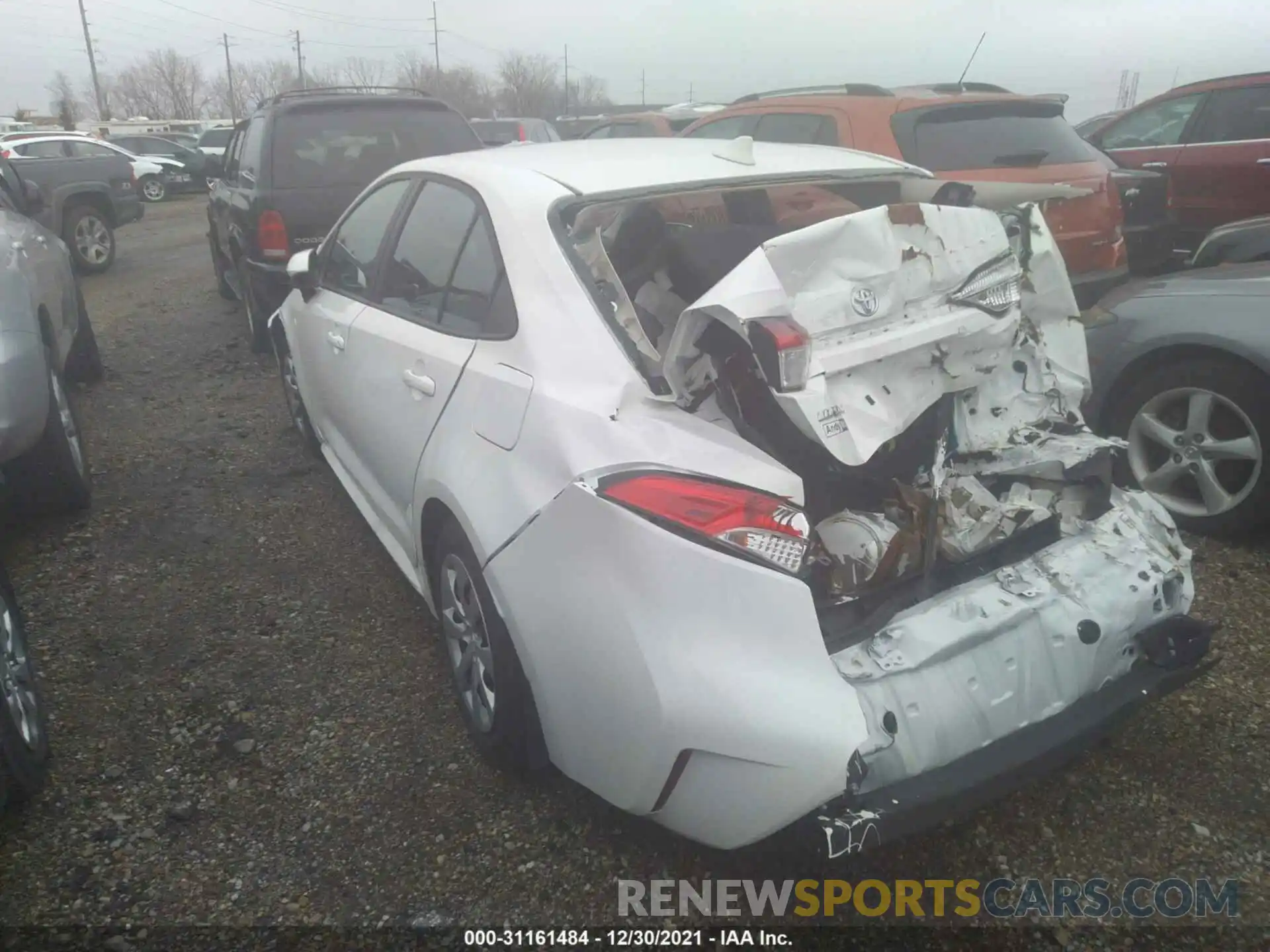 3 Photograph of a damaged car 5YFEPMAE2MP230881 TOYOTA COROLLA 2021