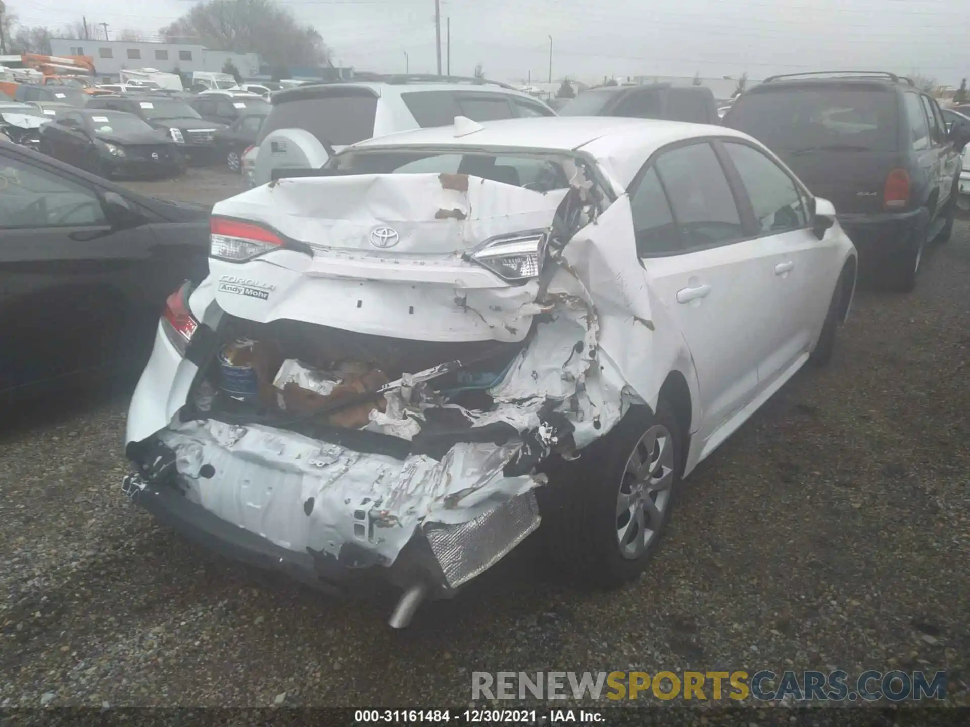 4 Photograph of a damaged car 5YFEPMAE2MP230881 TOYOTA COROLLA 2021