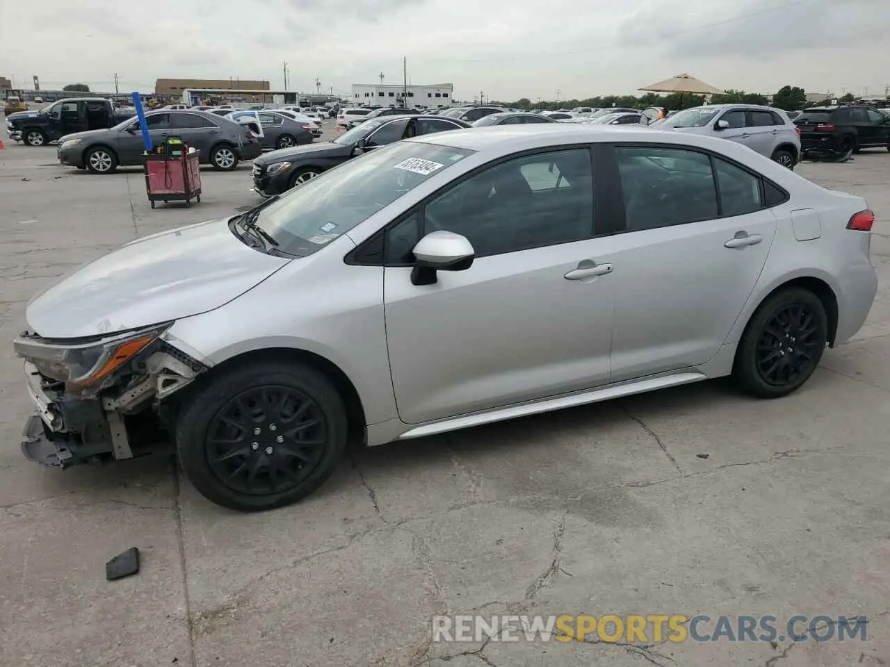1 Photograph of a damaged car 5YFEPMAE2MP234882 TOYOTA COROLLA 2021