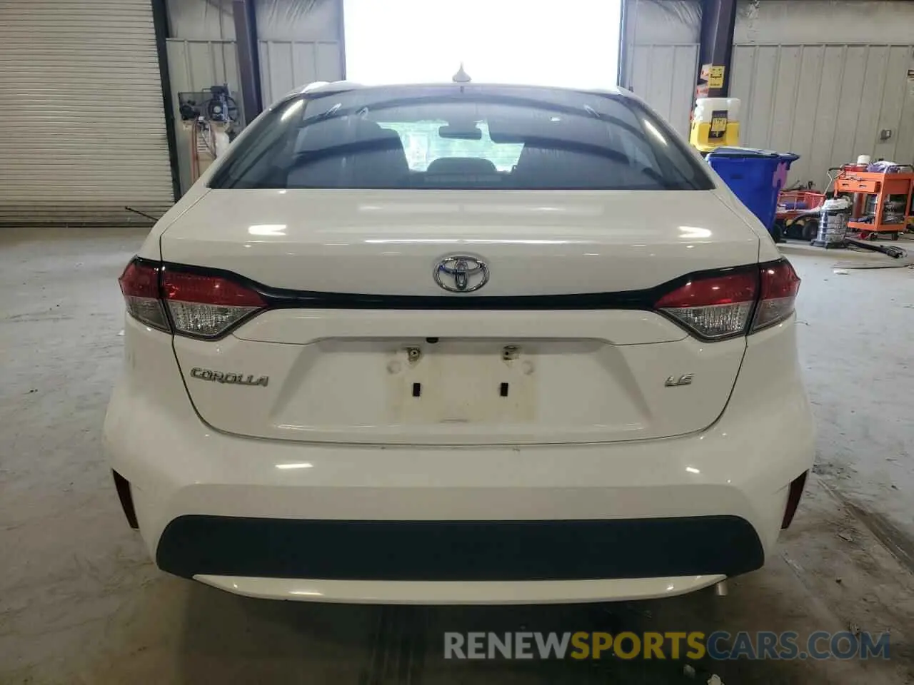 6 Photograph of a damaged car 5YFEPMAE2MP241184 TOYOTA COROLLA 2021