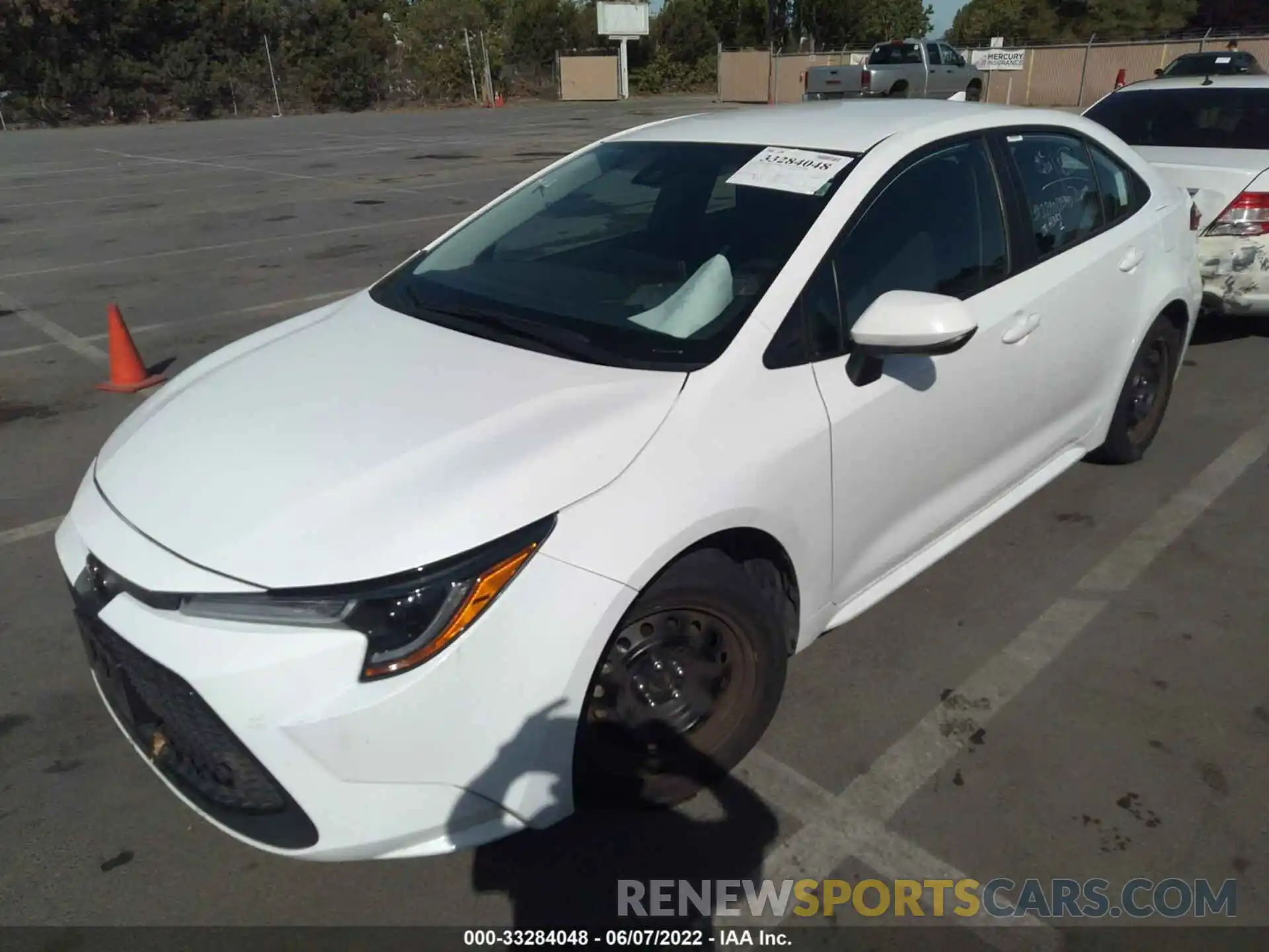 2 Photograph of a damaged car 5YFEPMAE2MP242934 TOYOTA COROLLA 2021