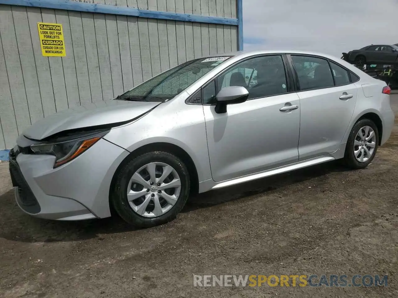 1 Photograph of a damaged car 5YFEPMAE2MP245946 TOYOTA COROLLA 2021