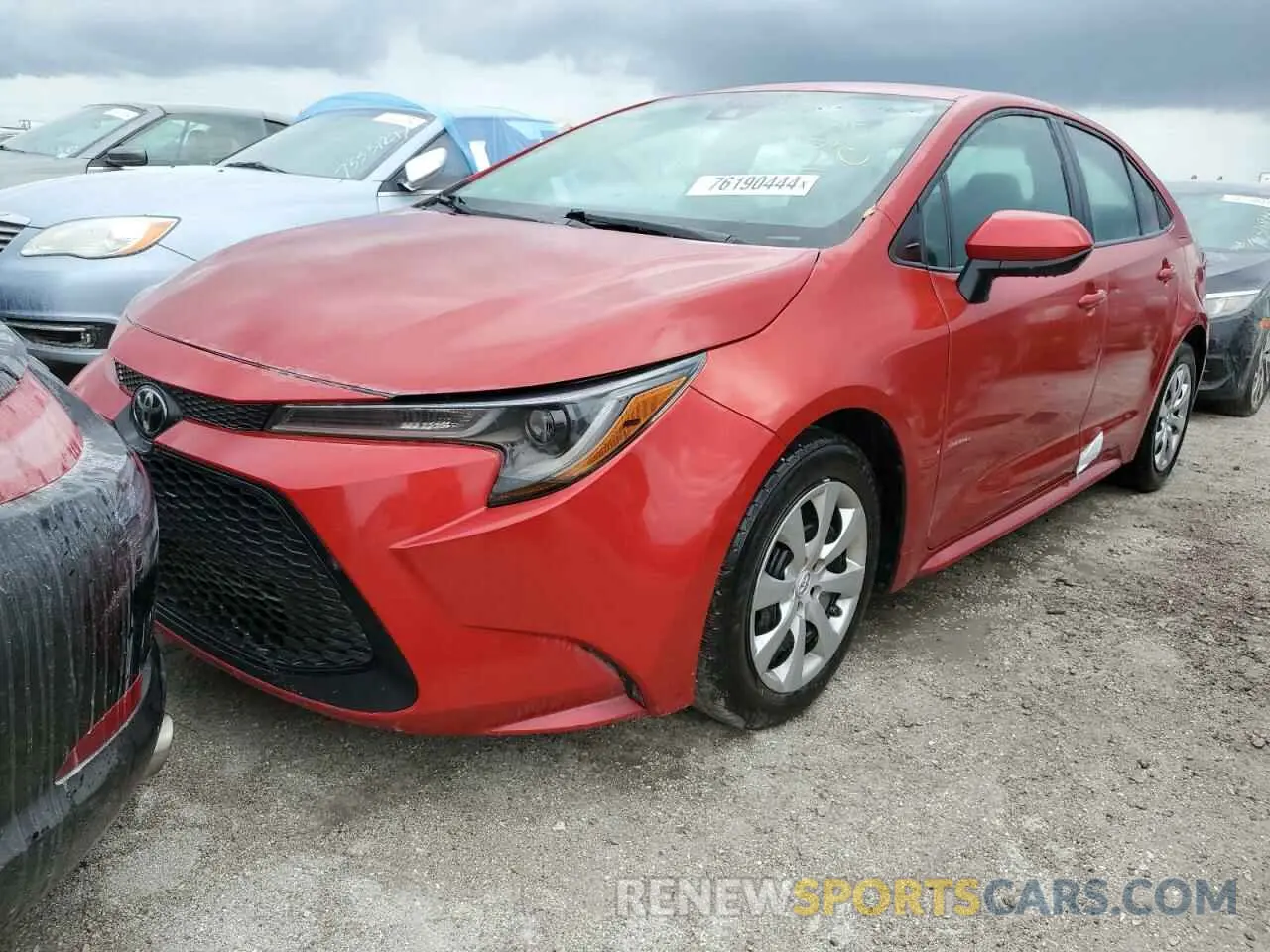 1 Photograph of a damaged car 5YFEPMAE2MP246532 TOYOTA COROLLA 2021