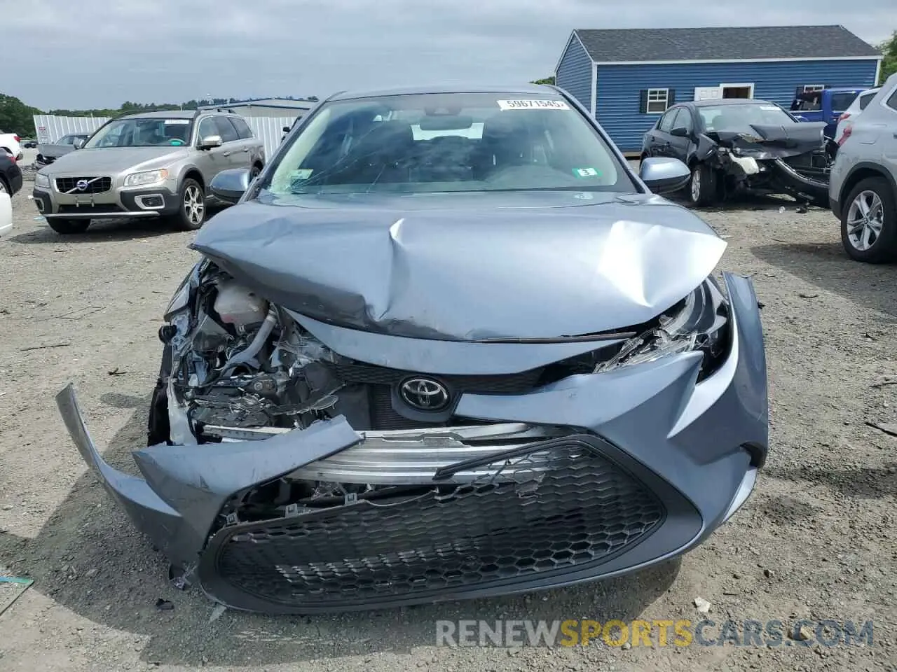 5 Photograph of a damaged car 5YFEPMAE2MP249821 TOYOTA COROLLA 2021