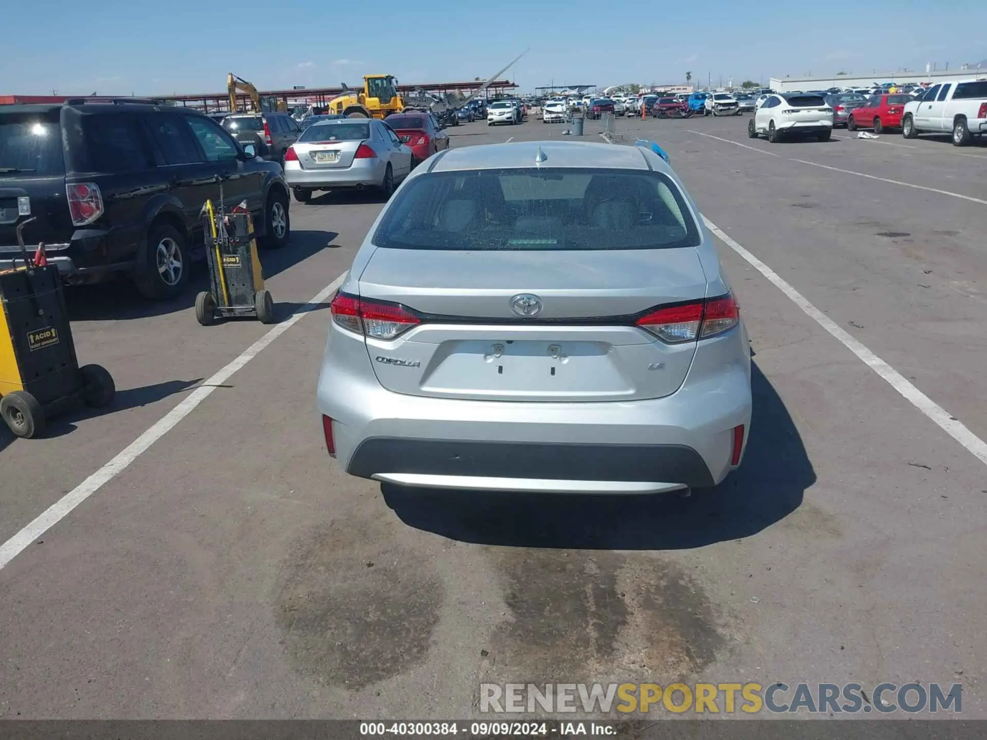 16 Photograph of a damaged car 5YFEPMAE2MP250015 TOYOTA COROLLA 2021