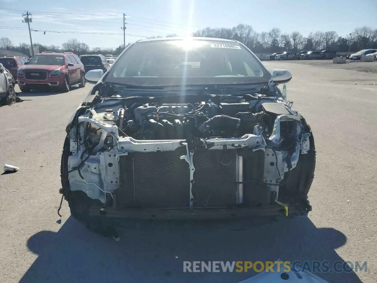 5 Photograph of a damaged car 5YFEPMAE2MP254713 TOYOTA COROLLA 2021