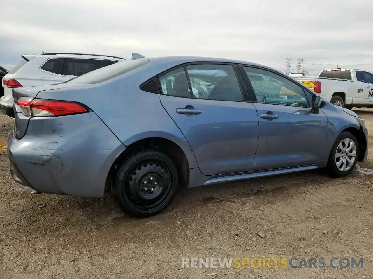 3 Photograph of a damaged car 5YFEPMAE2MP265842 TOYOTA COROLLA 2021