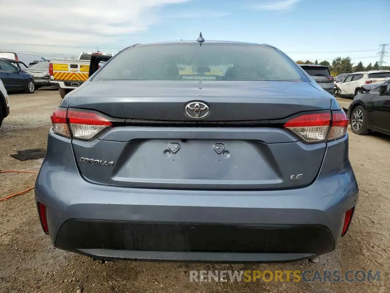 6 Photograph of a damaged car 5YFEPMAE2MP265842 TOYOTA COROLLA 2021