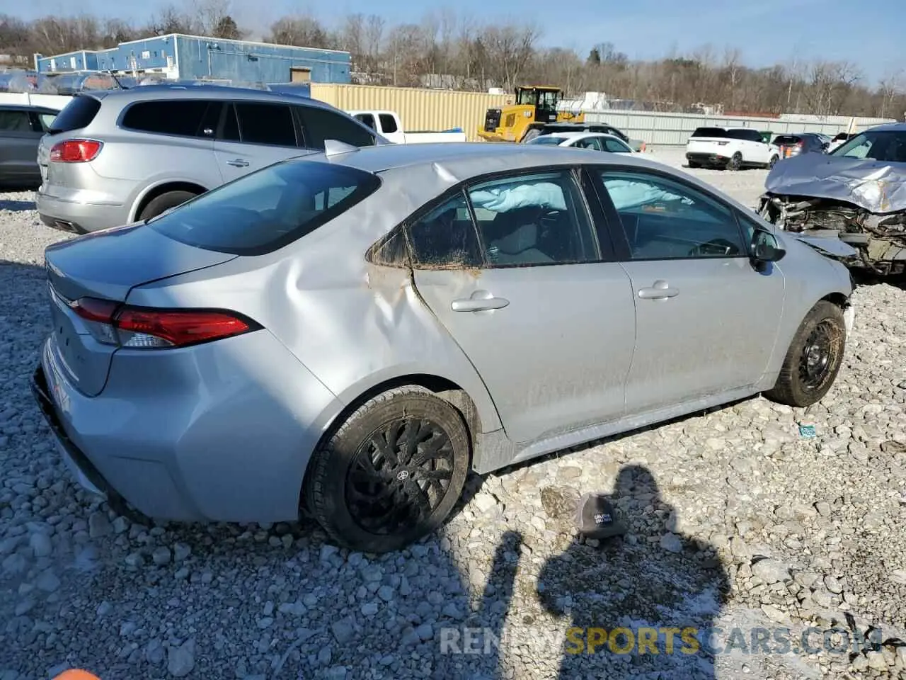 3 Photograph of a damaged car 5YFEPMAE2MP266456 TOYOTA COROLLA 2021