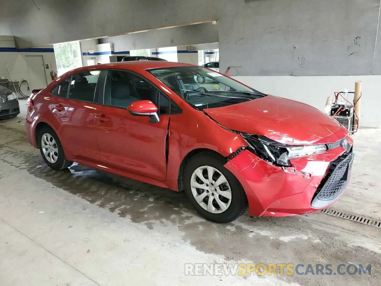 4 Photograph of a damaged car 5YFEPMAE2MP268644 TOYOTA COROLLA 2021