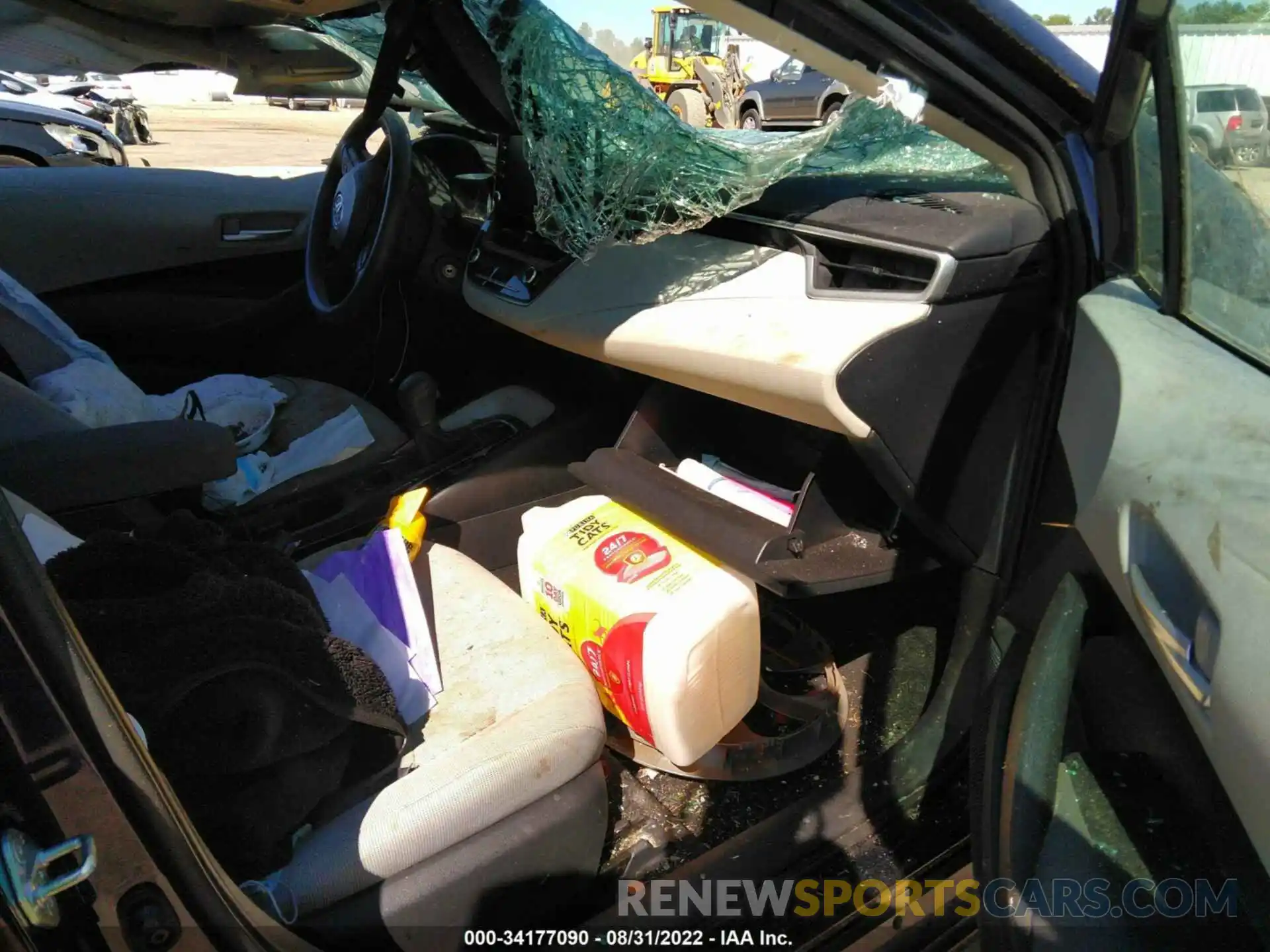 5 Photograph of a damaged car 5YFEPMAE3MP148383 TOYOTA COROLLA 2021