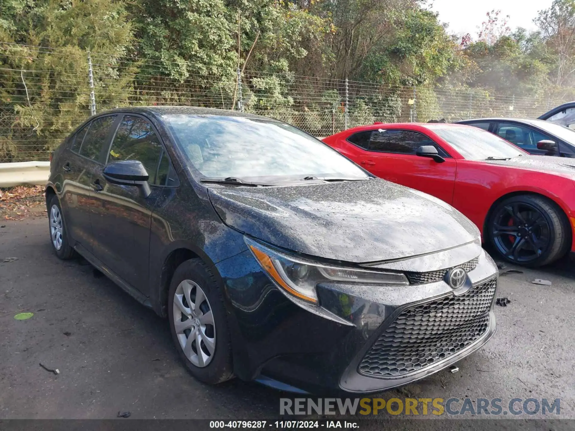 1 Photograph of a damaged car 5YFEPMAE3MP159383 TOYOTA COROLLA 2021