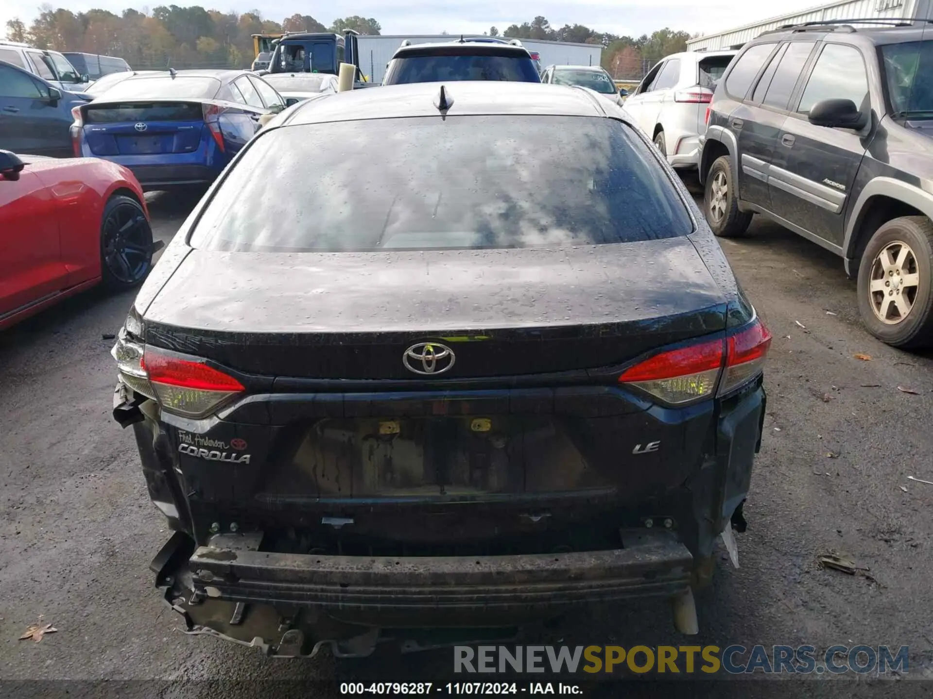 16 Photograph of a damaged car 5YFEPMAE3MP159383 TOYOTA COROLLA 2021