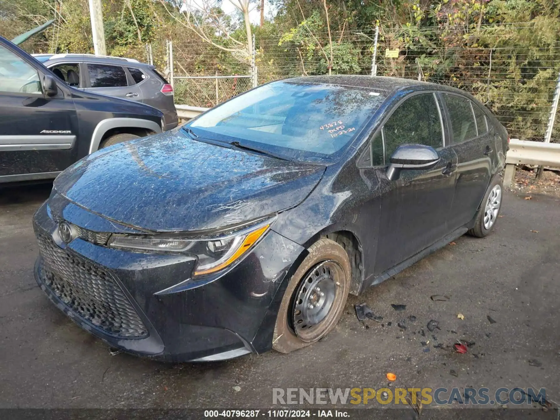 2 Photograph of a damaged car 5YFEPMAE3MP159383 TOYOTA COROLLA 2021