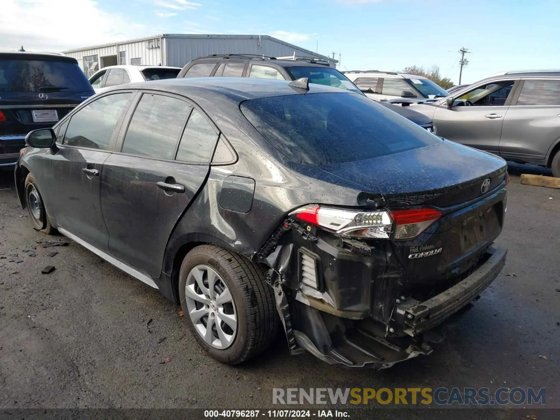 3 Photograph of a damaged car 5YFEPMAE3MP159383 TOYOTA COROLLA 2021