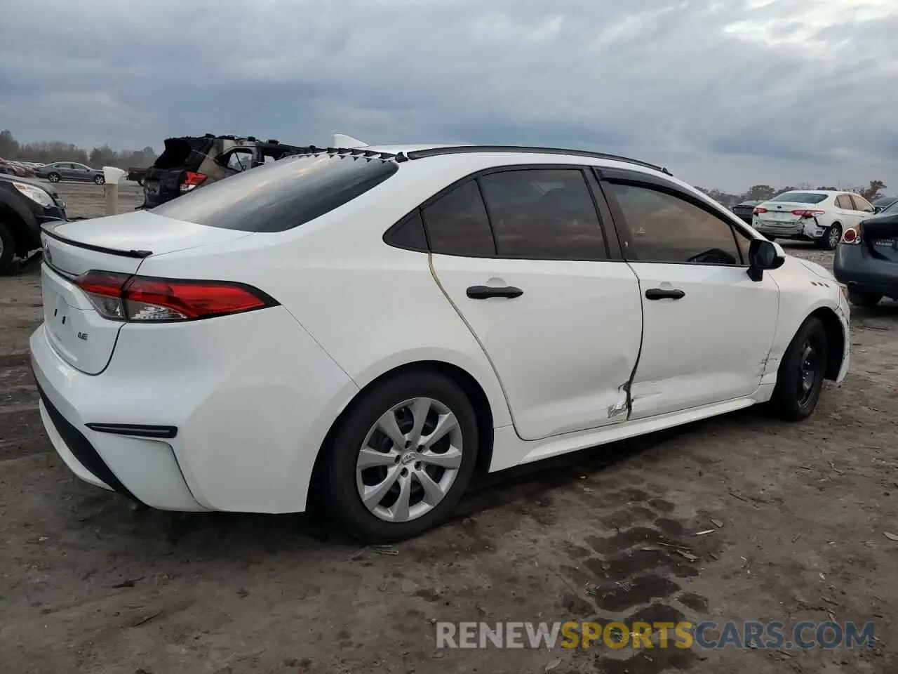 3 Photograph of a damaged car 5YFEPMAE3MP162848 TOYOTA COROLLA 2021