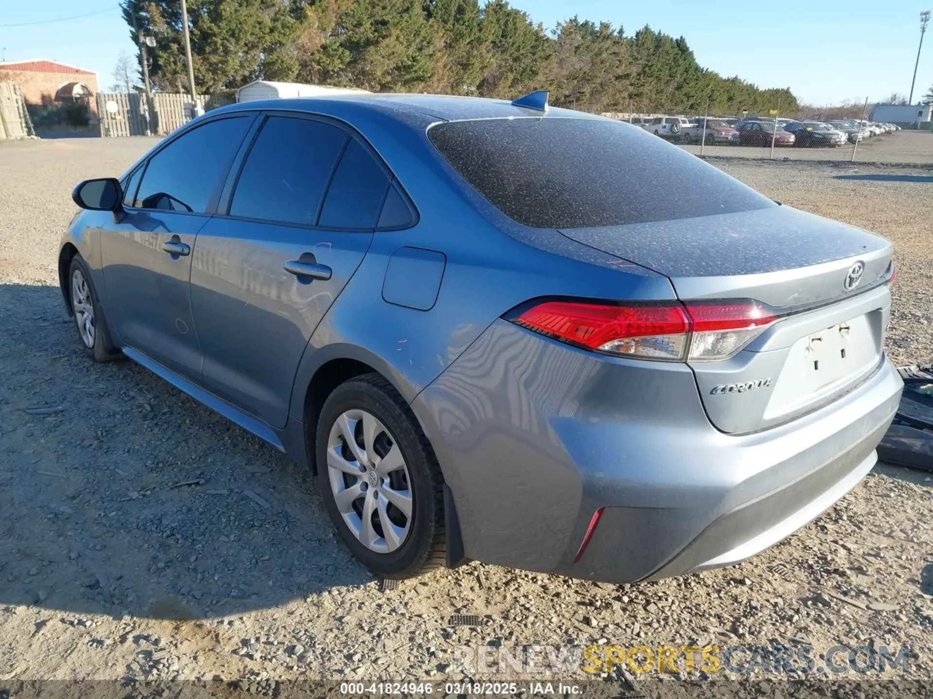 3 Photograph of a damaged car 5YFEPMAE3MP163711 TOYOTA COROLLA 2021