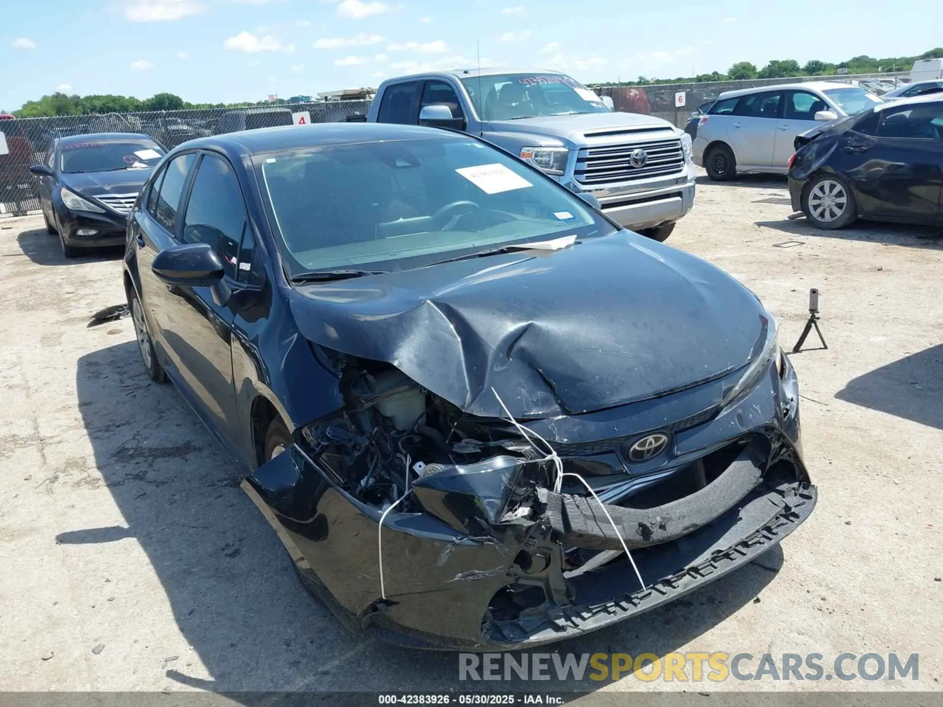 1 Photograph of a damaged car 5YFEPMAE3MP167323 TOYOTA COROLLA 2021