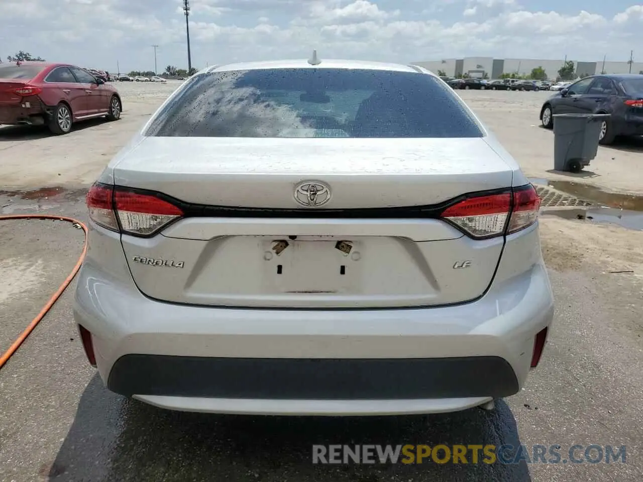 6 Photograph of a damaged car 5YFEPMAE3MP168424 TOYOTA COROLLA 2021