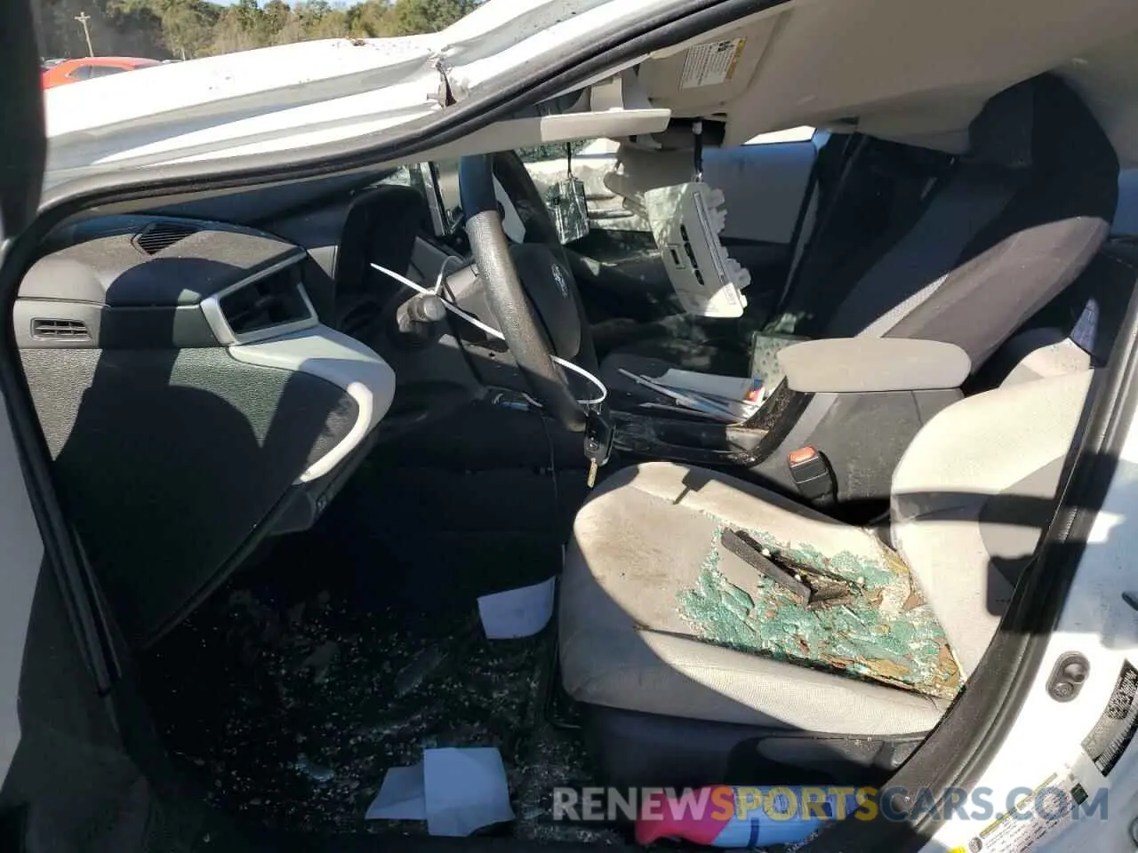 7 Photograph of a damaged car 5YFEPMAE3MP172120 TOYOTA COROLLA 2021
