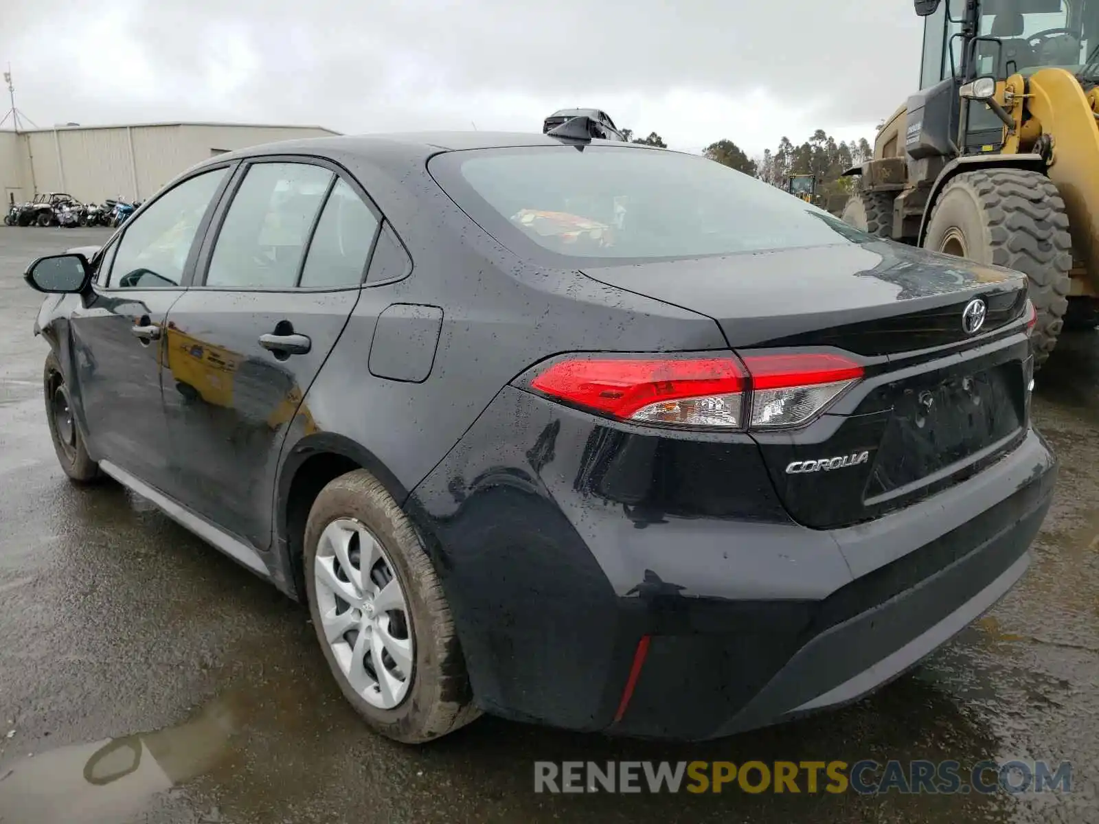 3 Photograph of a damaged car 5YFEPMAE3MP173946 TOYOTA COROLLA 2021