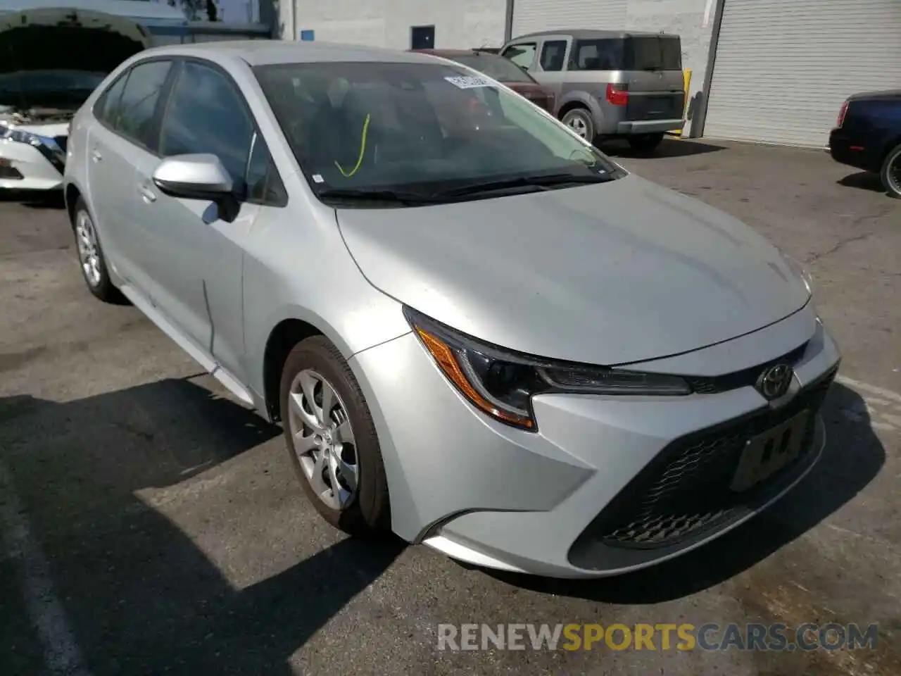 1 Photograph of a damaged car 5YFEPMAE3MP178581 TOYOTA COROLLA 2021