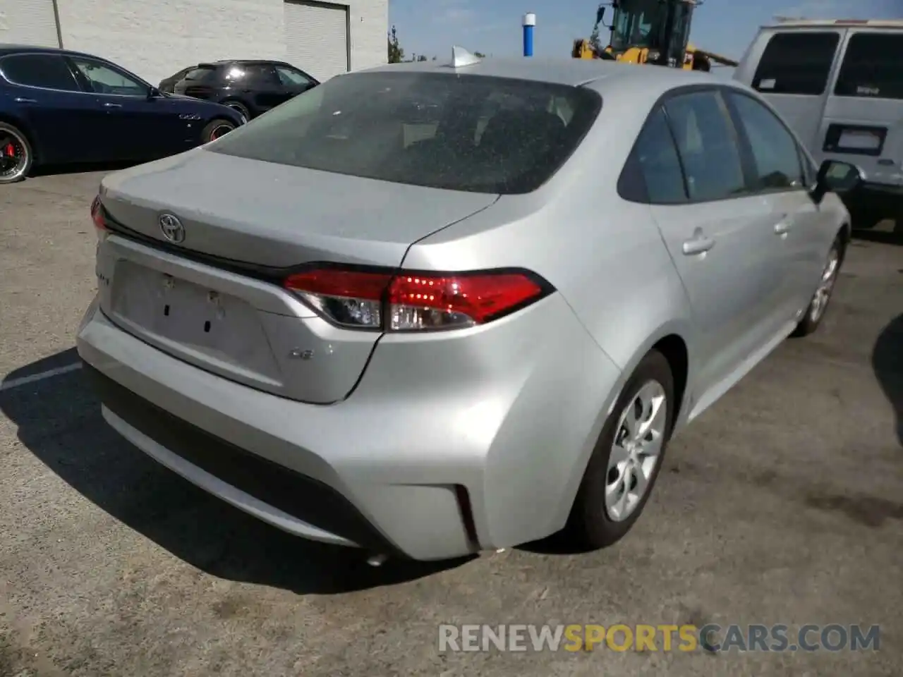 4 Photograph of a damaged car 5YFEPMAE3MP178581 TOYOTA COROLLA 2021