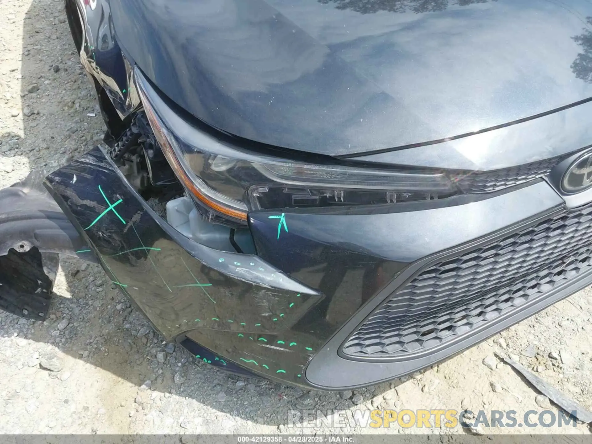 6 Photograph of a damaged car 5YFEPMAE3MP178659 TOYOTA COROLLA 2021