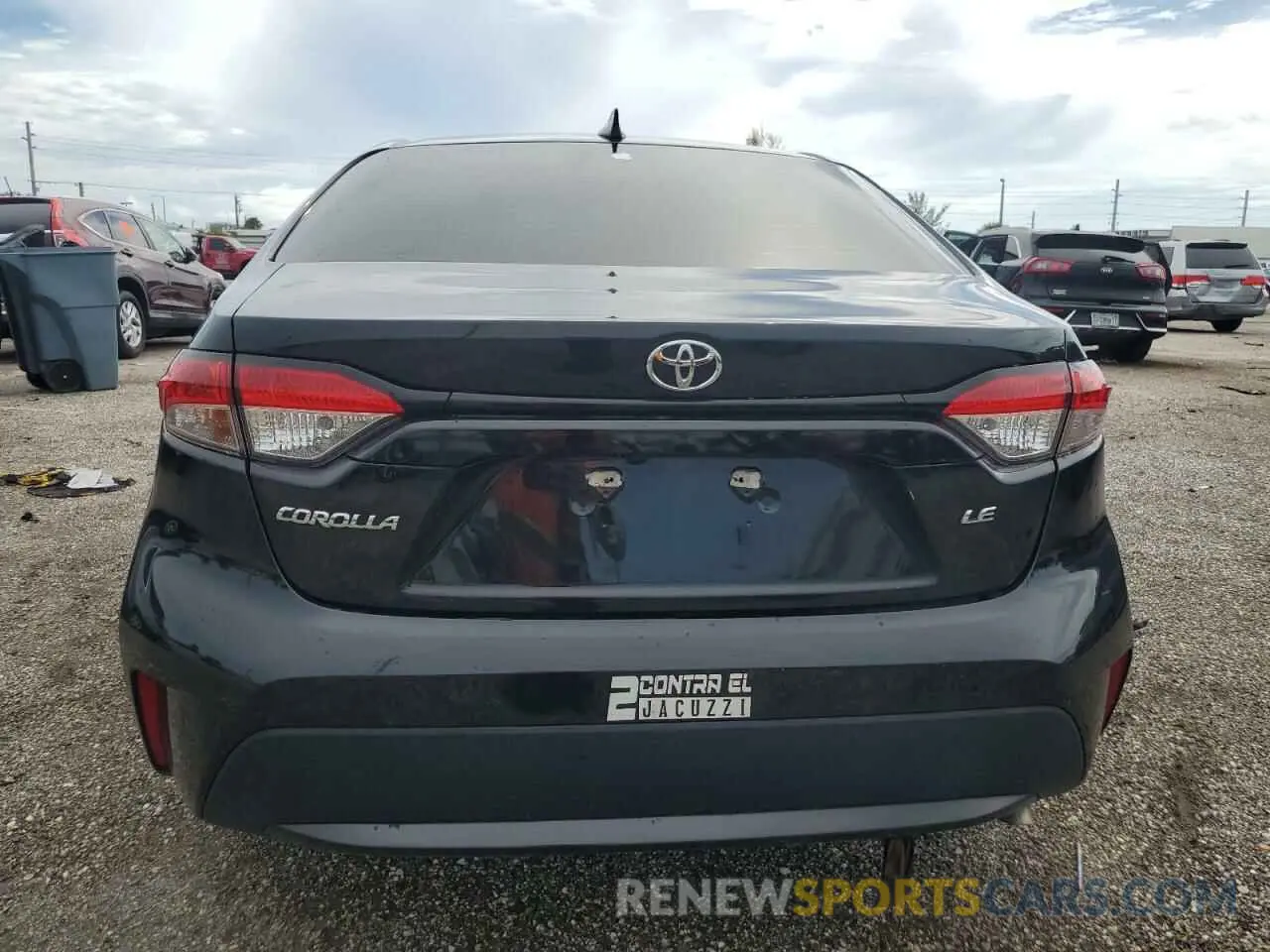 6 Photograph of a damaged car 5YFEPMAE3MP178712 TOYOTA COROLLA 2021