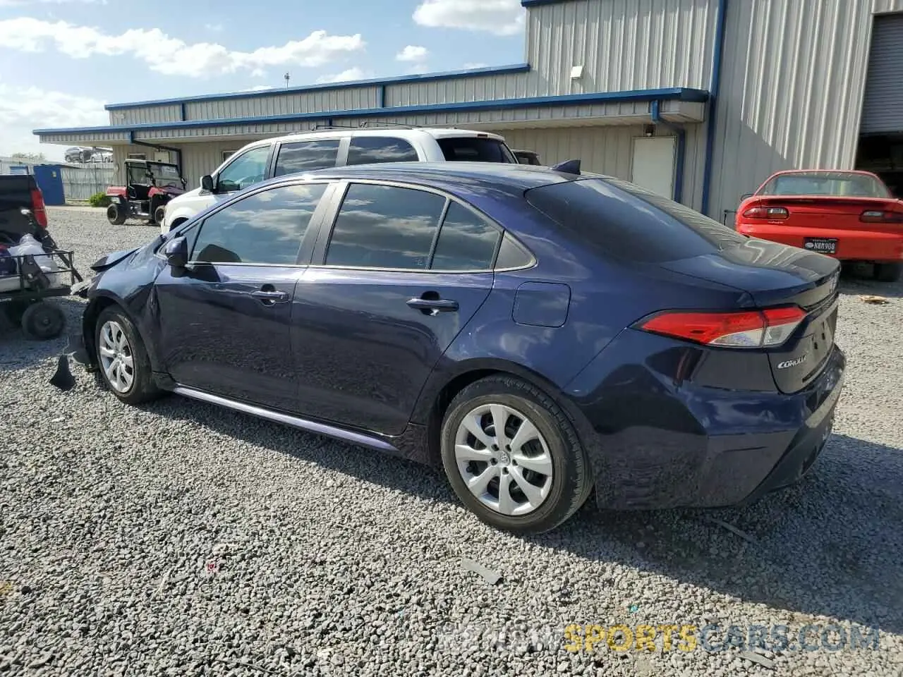 2 Photograph of a damaged car 5YFEPMAE3MP178967 TOYOTA COROLLA 2021